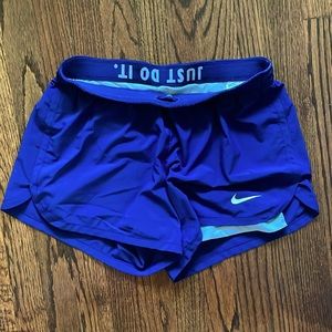 Nike Blue Running Shorts, Size L